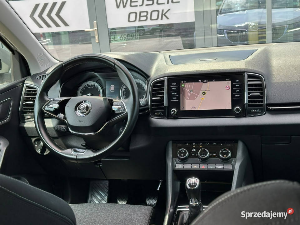 koda Karoq Navi Grzane fotelekierownica Alu garażowany Škoda Kąty Opolskie sprzedam