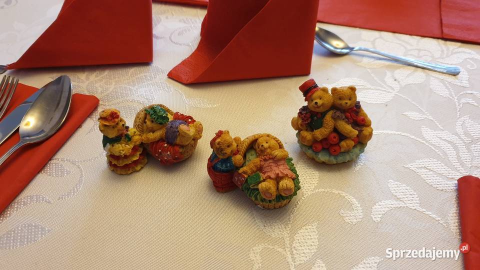 Figurki weselne ozdoba na stół pamiątka