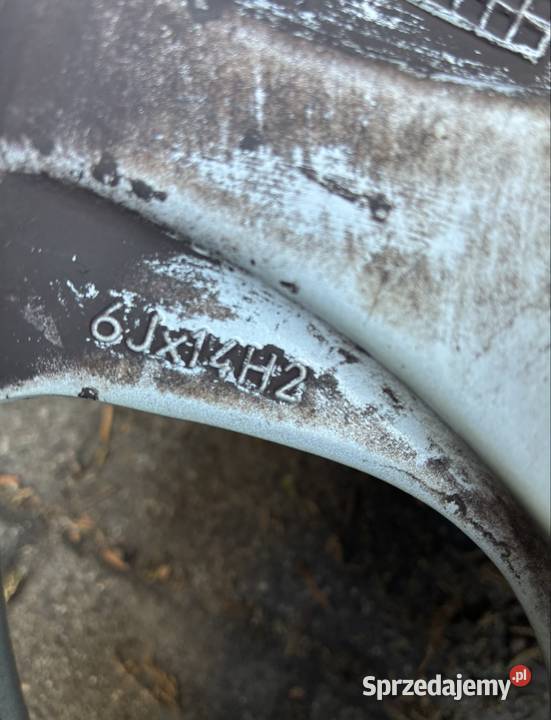 Felgi aluminiowe 14 Citroen Peugeot 4x108 Opony i felgi