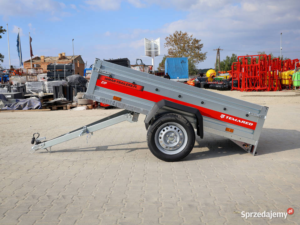 Temared ZIP 2010 KIPP przyczepa 201 x 106 z Poznań