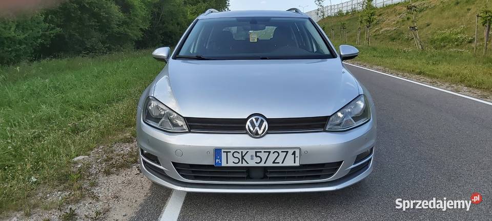 VW Golf VII Variant 16 TDI 110 BlueMotion DSG centralny zamek świętokrzyskie Skarżysko-Kamienna sprzedam