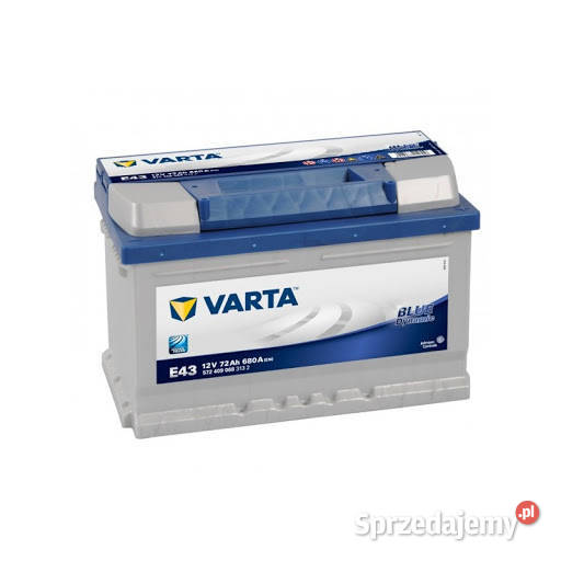 Akumulator Varta Blue Dynamic E43 72Ah680A śląskie Rybnik