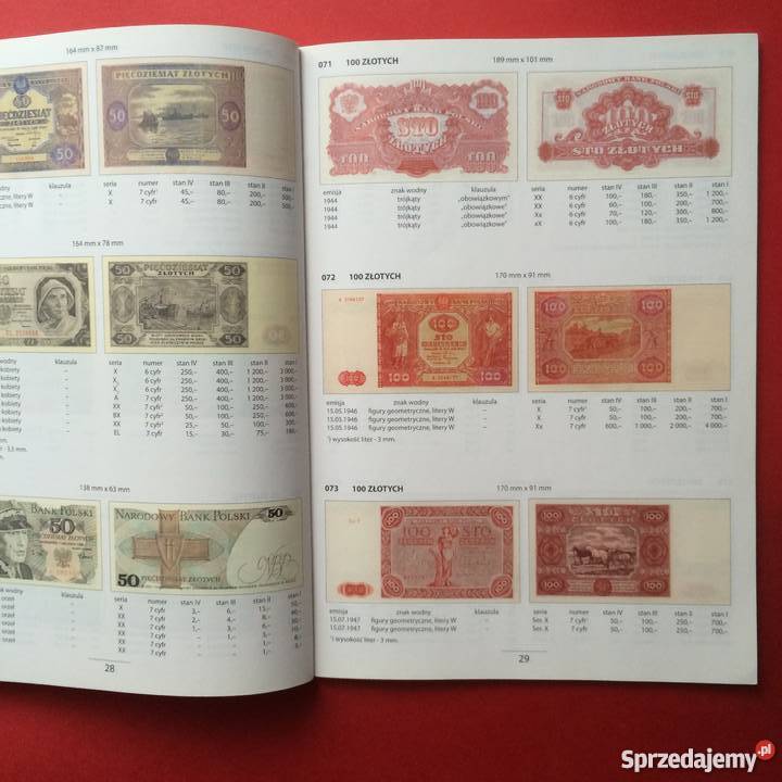 Katalog banknotów Szczecin