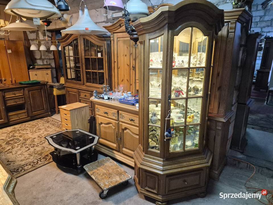 Meble używane z Niemiec dębowe komoda szafa Sypniewo