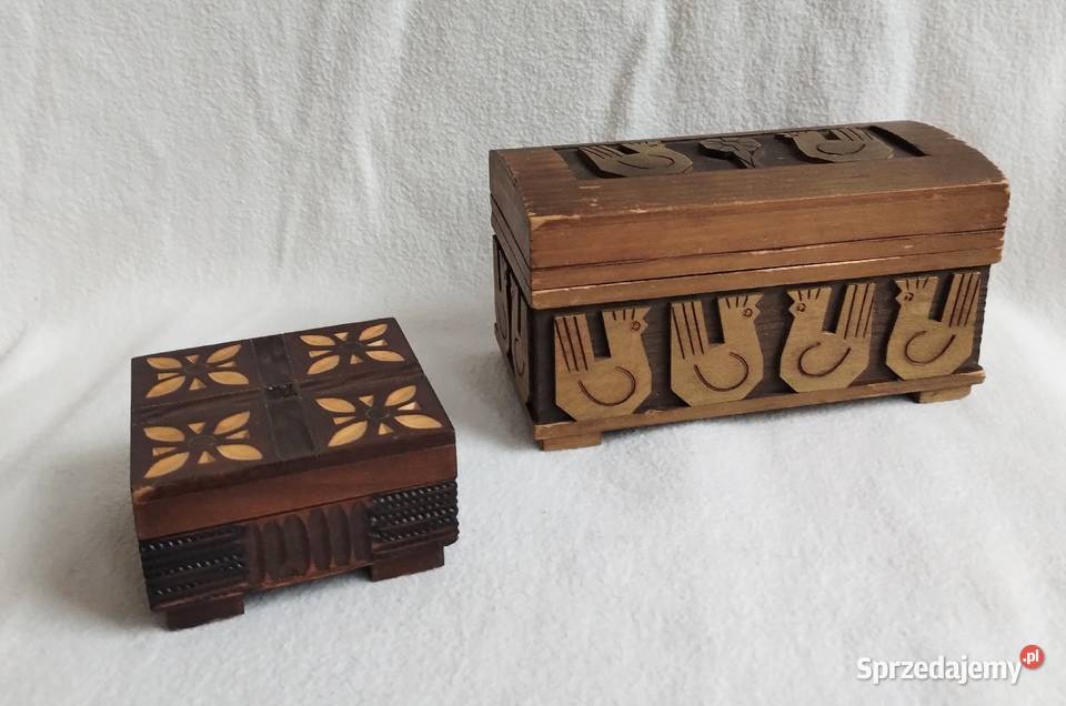 PRL Szkatułki Biżuteria Cieszyn