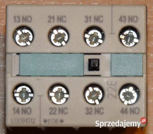 SIEMENS 3RH19211HA22 690V27 styk moduł Zabezpieczenia i rozdzielnice Łódź
