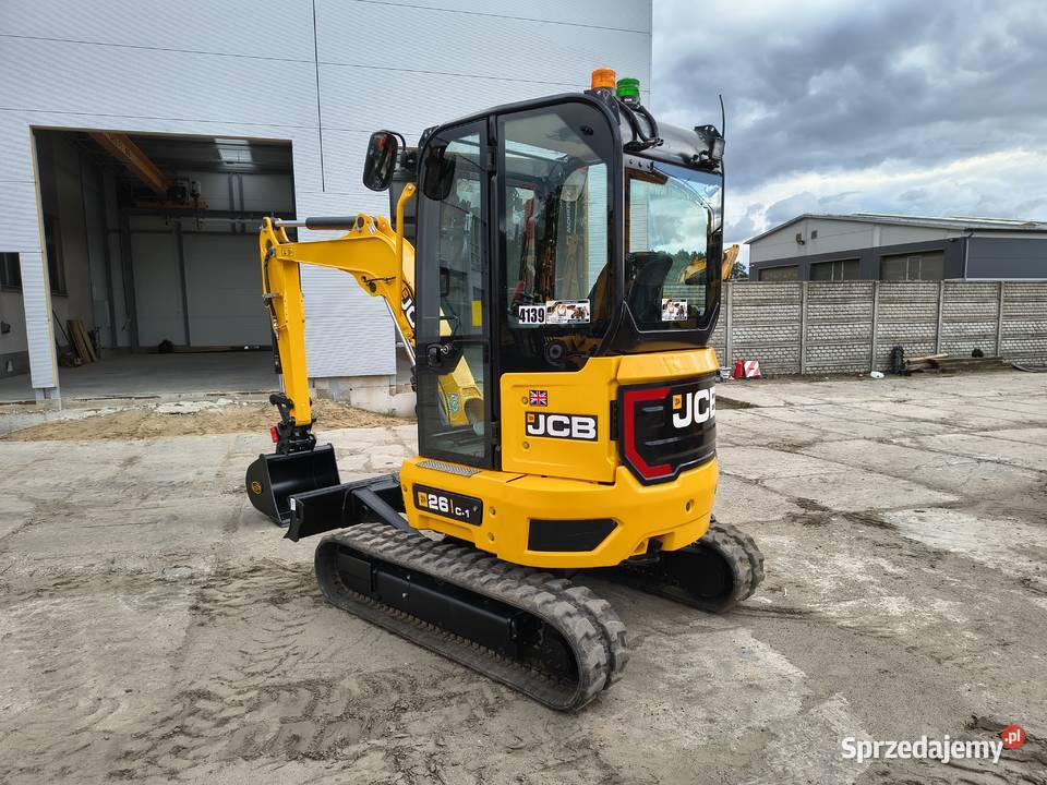 MINIKOPARKA 26 TONY JCB 26C1 CAT KUBOTA LONKING Koparki Krotoszyn sprzedam