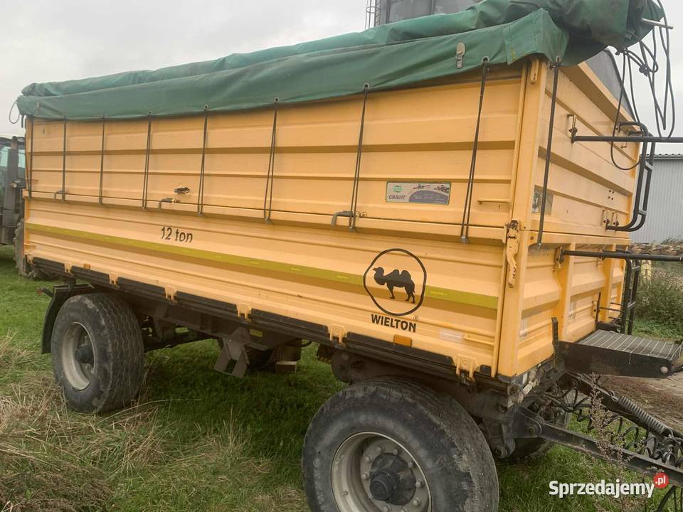 Sprzedam przyczepę 12 ton żółta Zamość