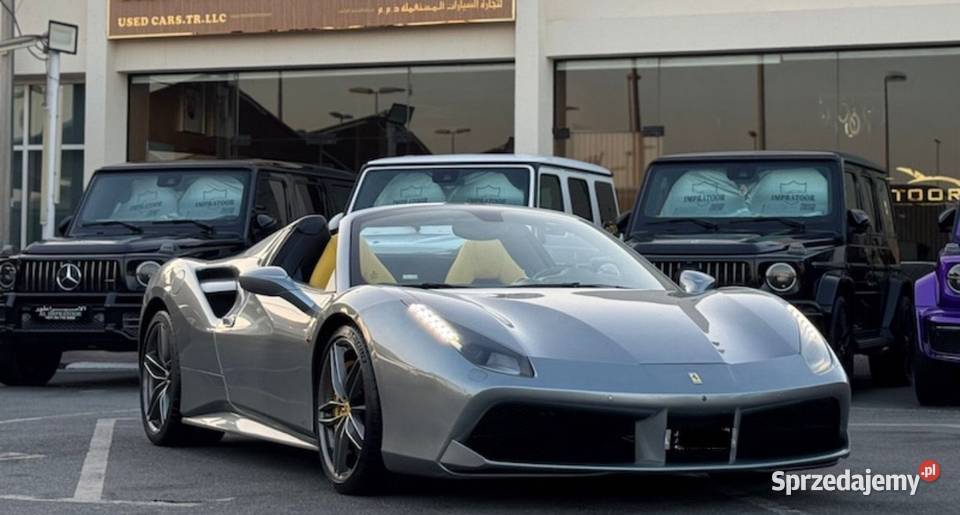 2018 Ferrari 488 Spider CARBON Wrocław sprzedam