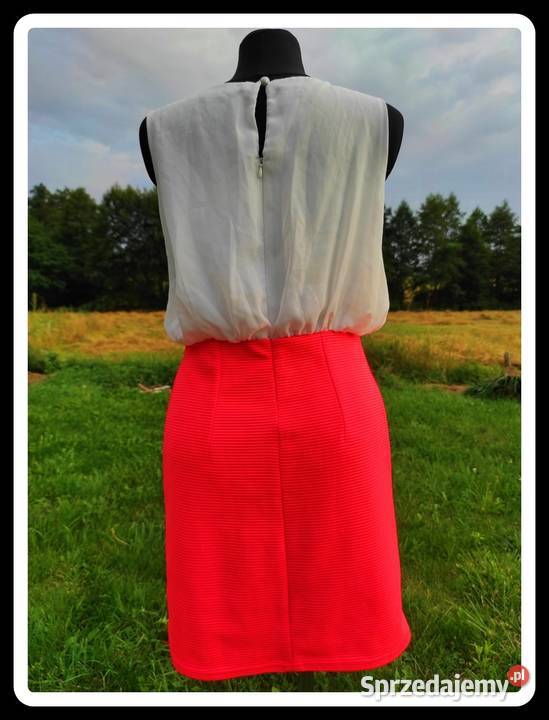 Atmosphere sukienka 40 L 42XL neonowa Rozmiar 42(XL) Płock