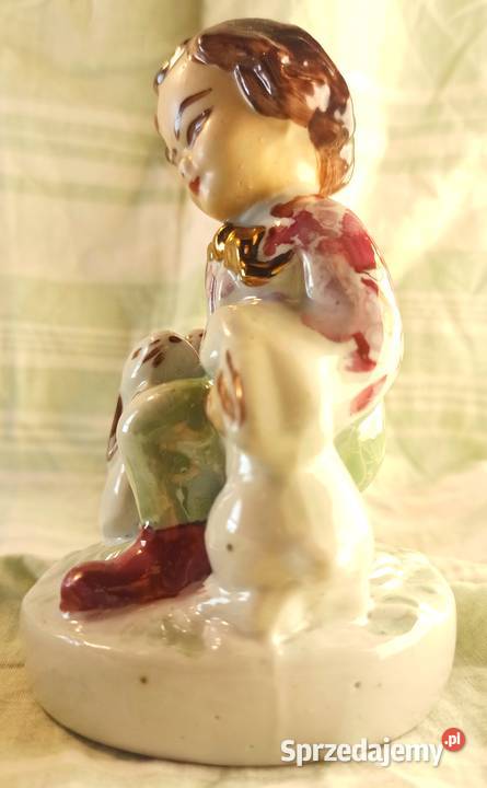 figurka porcelanowa STEATYT Katowice DZIECKO Bytom
