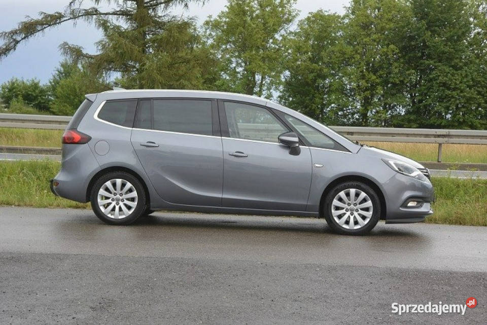 Opel Zafira 16 CDTI nawi kamera hak 7 osobowy czujnik zmierzchu Sędziszów Małopolski sprzedam