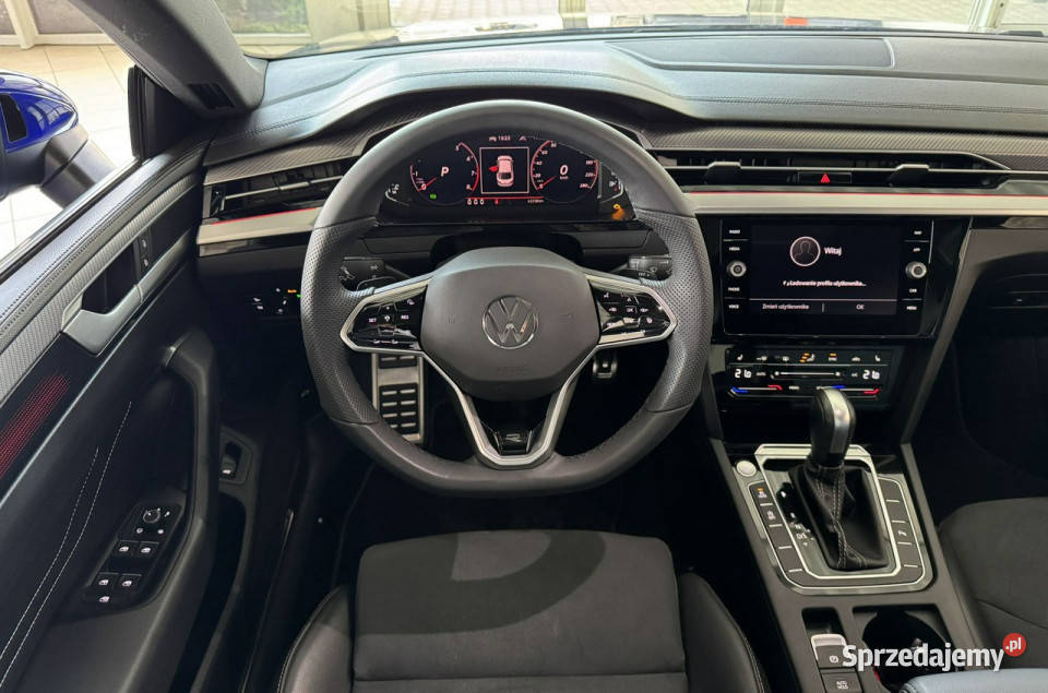 Volkswagen Arteon RLine 20TSI 190 DSG 2024 elektrycznie ustawiane fotele Kielce