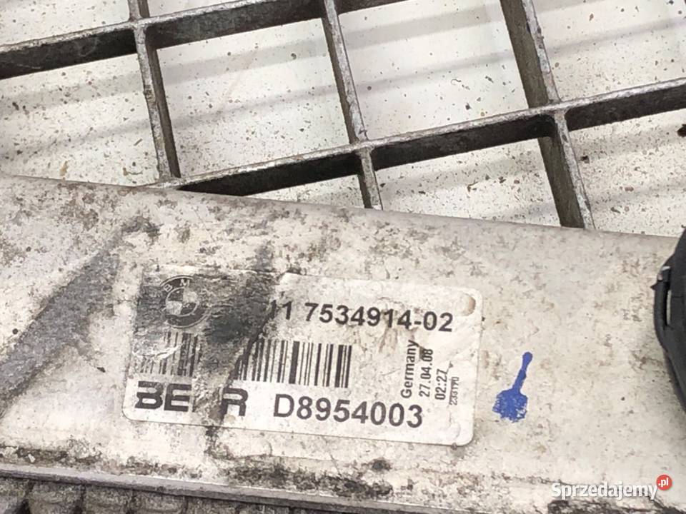 CHŁODNICA WODY BMW E61 20 170 7534914 0410 osobowe