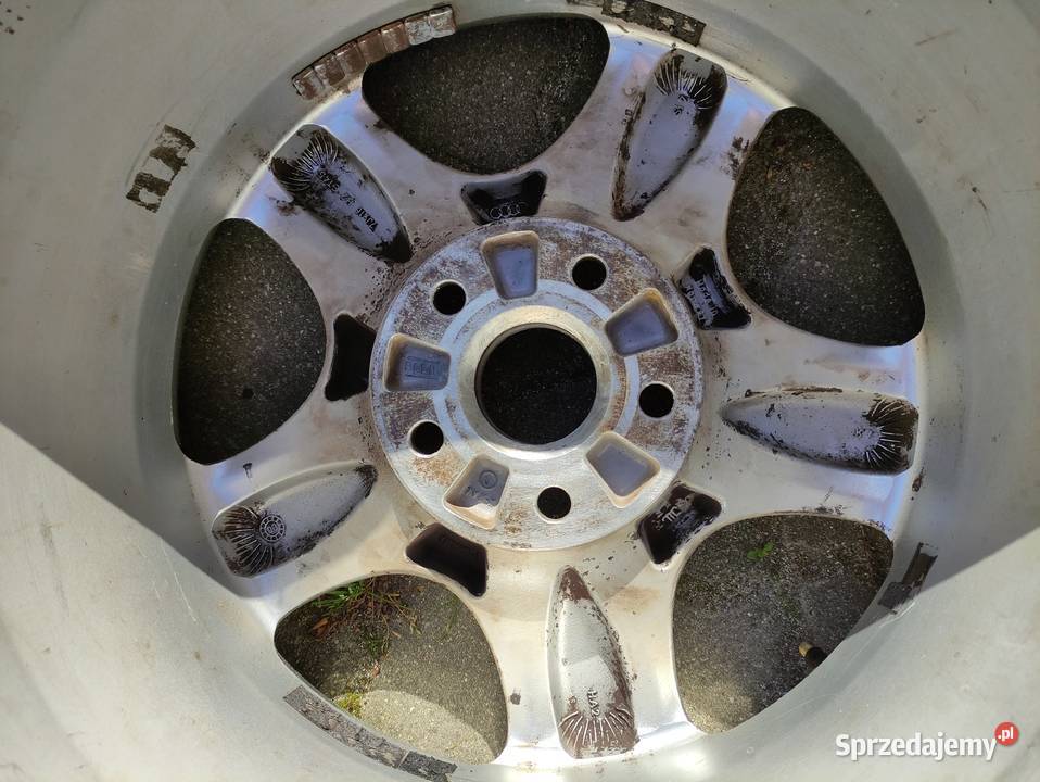 Oryginalne felgi Audi 16 opony zimowe 20555 R16 Pruszcz Gdański