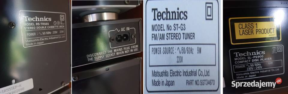 TECHNICS MAGNETOFON TUNER RADIO ODTWARZACZ CD Kielce