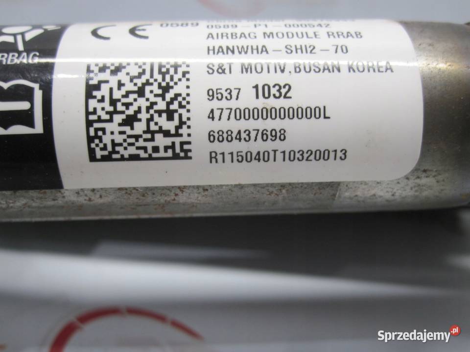 OPEL ANTARA 16r kurtyna lewa 95475993