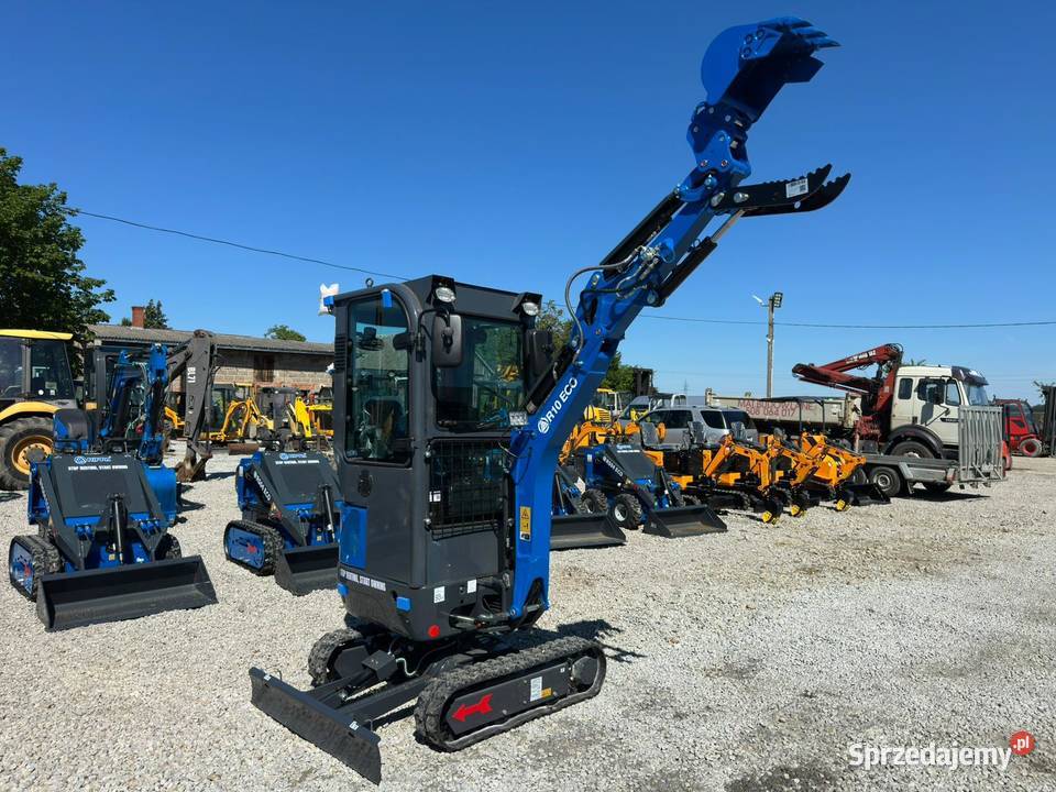 NOWA Minikoparka RIPPA R10 ECO 1000 mega Złoczew sprzedam