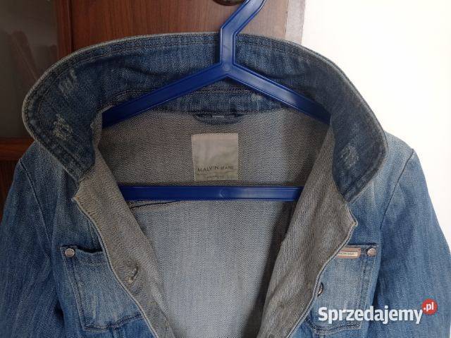 Kurtka jeansowa damska MALVIN JEANS HAMBURG niebieski Chorzów