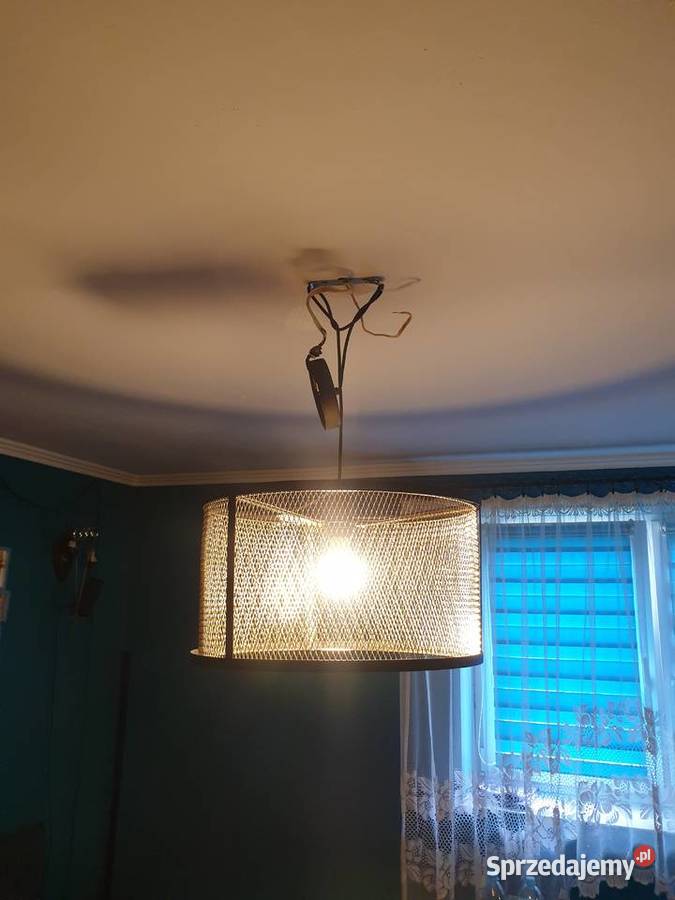 Lampa wisząca DELLOW E27 czarnymosiądz Dukla sprzedam