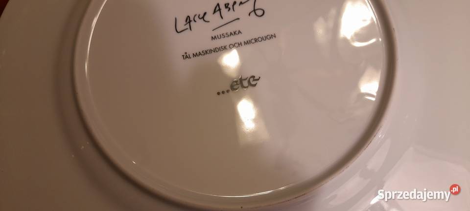 Porcelanowa patera sygnowana użytkowa Warszawa