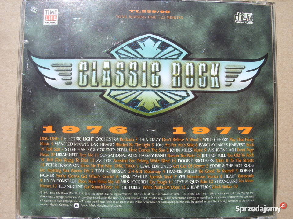 rOCK cd CLASSIC ROCKTL 55907 09101997 2 CD dolnośląskie Wołów