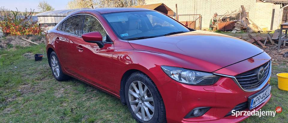 Mazda 6 25 benzyna 2013 polska uszkodzony silnik