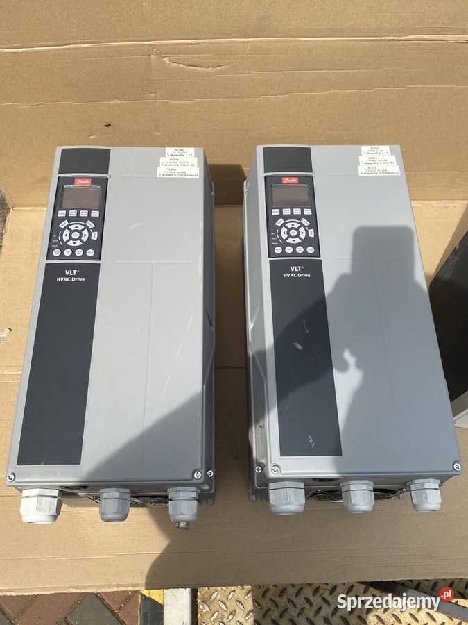 Falownik Danfoss VLT HVAC Drive 11KW 400V 15HP Pozostałe wielkopolskie Nowy Tomyśl