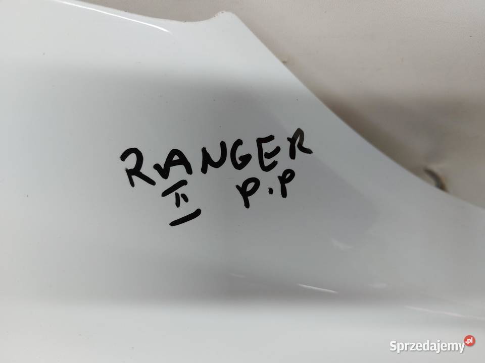 Ford Ranger VI 6 2024r błotnik prawy przód biały dolnośląskie sprzedam
