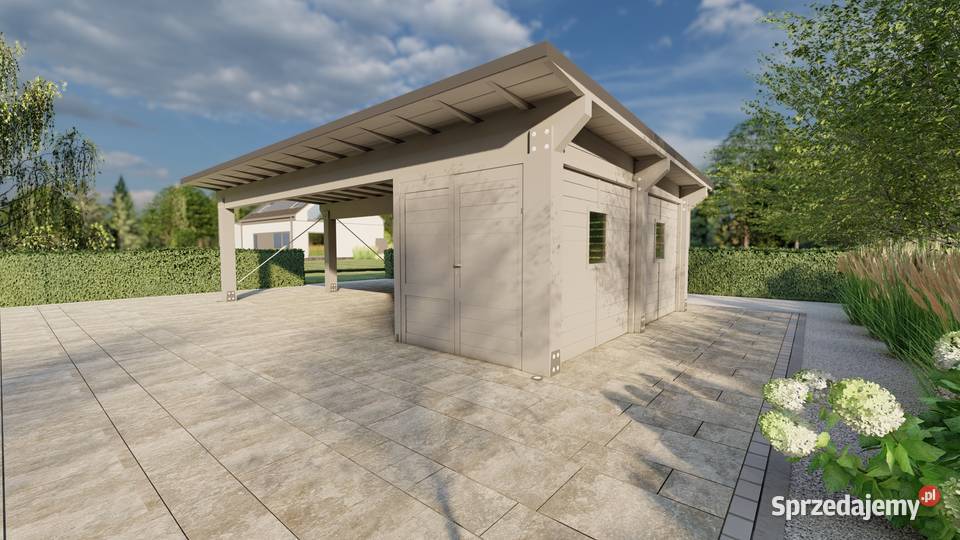 Wiata garażowa Florencja 9MP Łącko