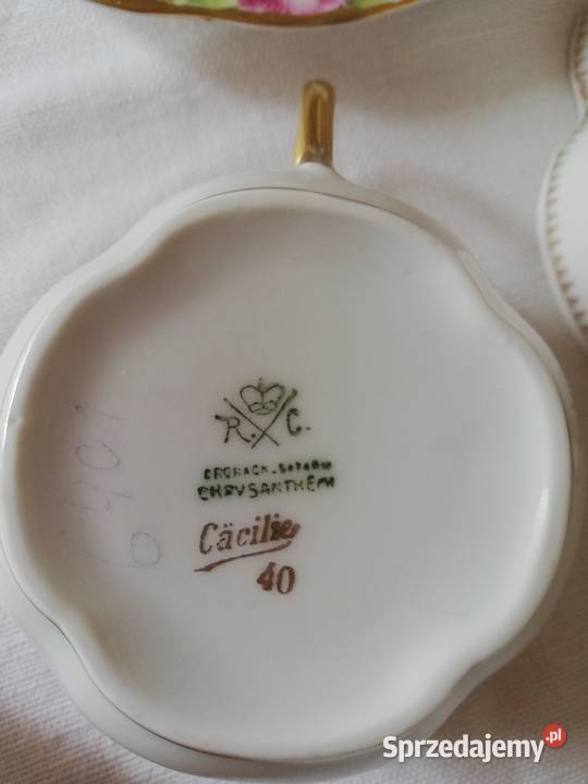 Rosenthal Chrysantheme Cecylia Kronach RC Gorlice