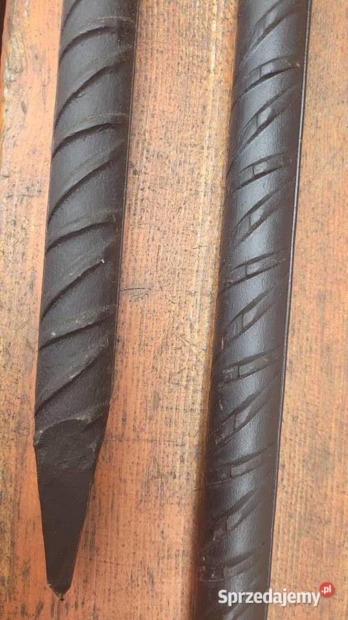 ŁOM ŻEBROWANY ŁAPKA BRECHA PROSTY 50 70 1000mm