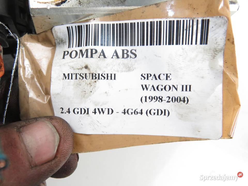 POMPA ABS MITSUBISHI SPACE WAGON III MR475991 Motoryzacja