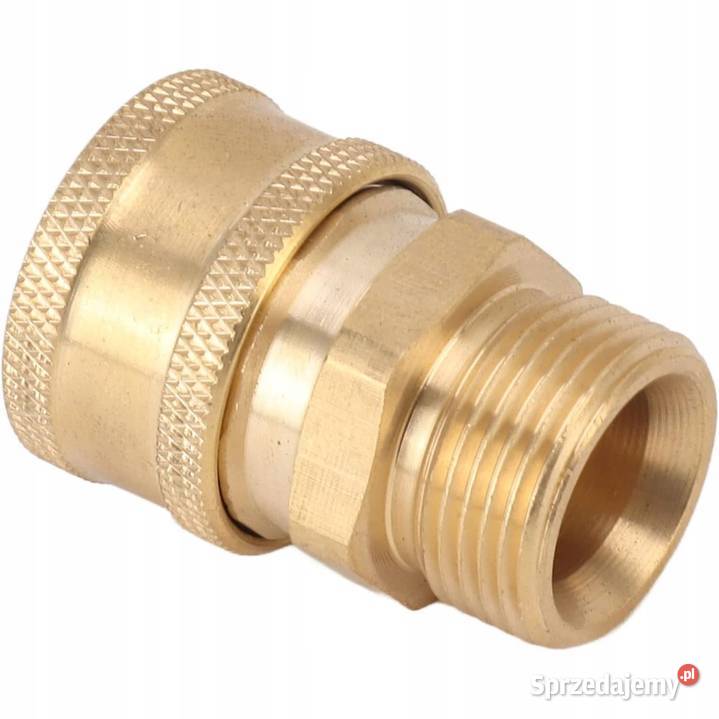 Adapter Mosiężny M22x15mm na Szybkozłączkę 14 do