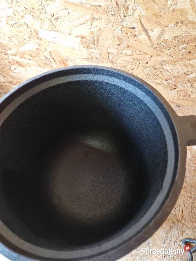 Kociołek stojący żeliwny garnek KlonBerg 8 l Głogowa