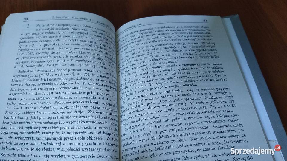 Matematyka 1 książka nauczyciela Zbigniew