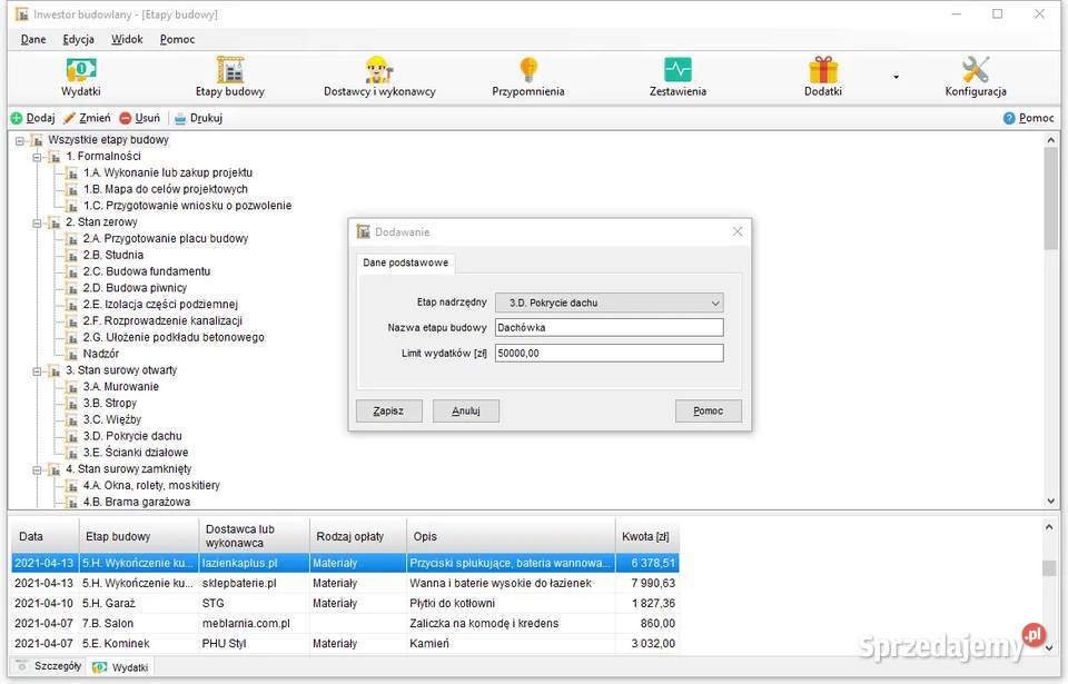 Program do rozliczania budowy zapanuj swoją
