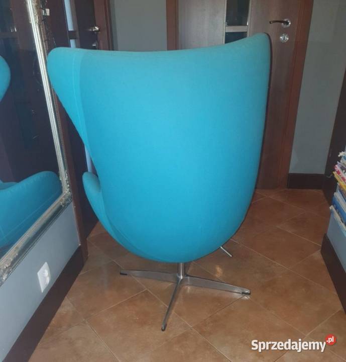Fotel obrotowy egg chair Fotele i krzesła obrotowe Białystok sprzedam