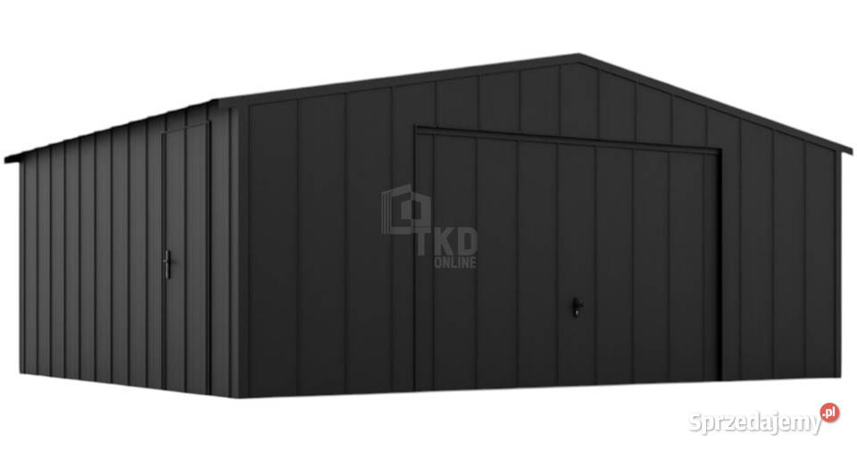 Garaż blaszany 6x6 brama uchylna drzwi blacha na Jastrzębie-Zdrój sprzedam