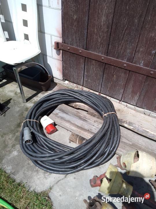 Przewód elektryczny czterożyłowy 4x5 mazowieckie Wielgie