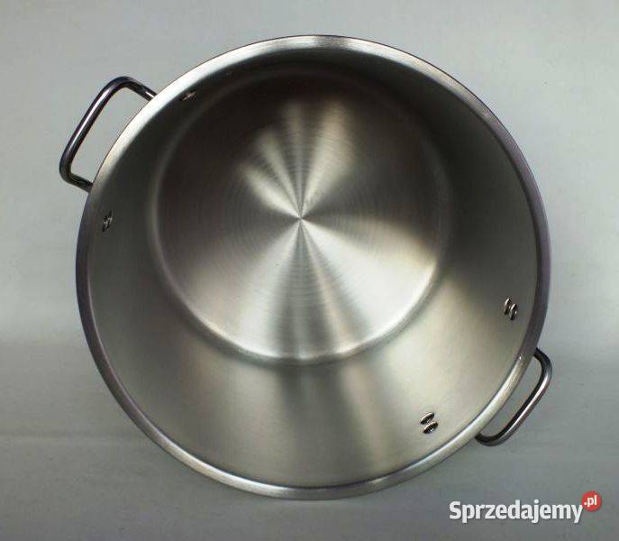 Duży Garnek 25L z NIERDZEWKI z pokrywką MIARKA i mazowieckie Garbatka-Letnisko sprzedam