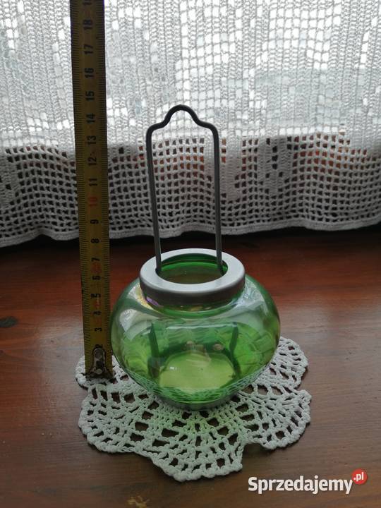 świecznik szklany na małą świeczkę tealight Warszawa