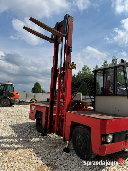 wózek bocznego załadunku ZETOR udźwig 5000 350m Wózki widłowe łódzkie Działoszyn