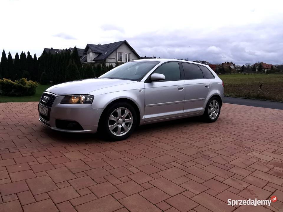 Audi a3 8p Sline 20 tdi 140 full pierwszy właściciel
