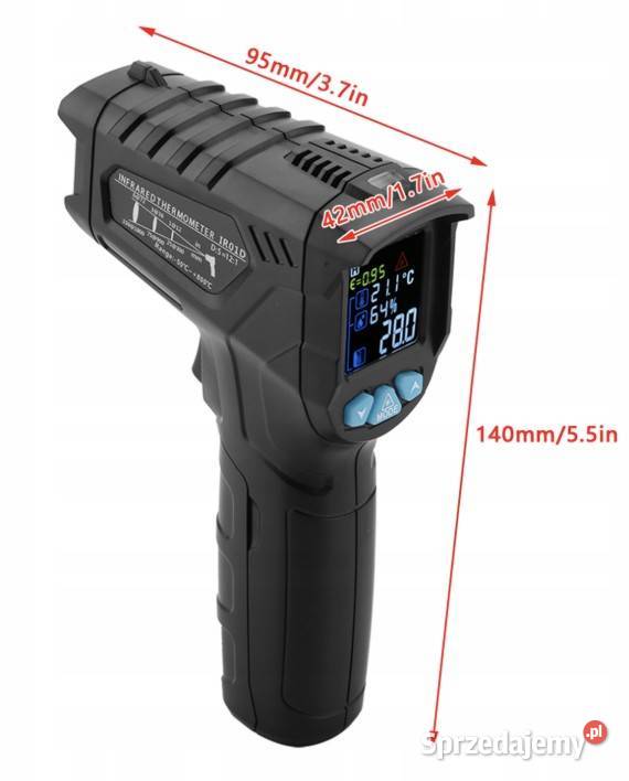 Termometr Laserowy MESTEK IR01C Pozostałe Malbork