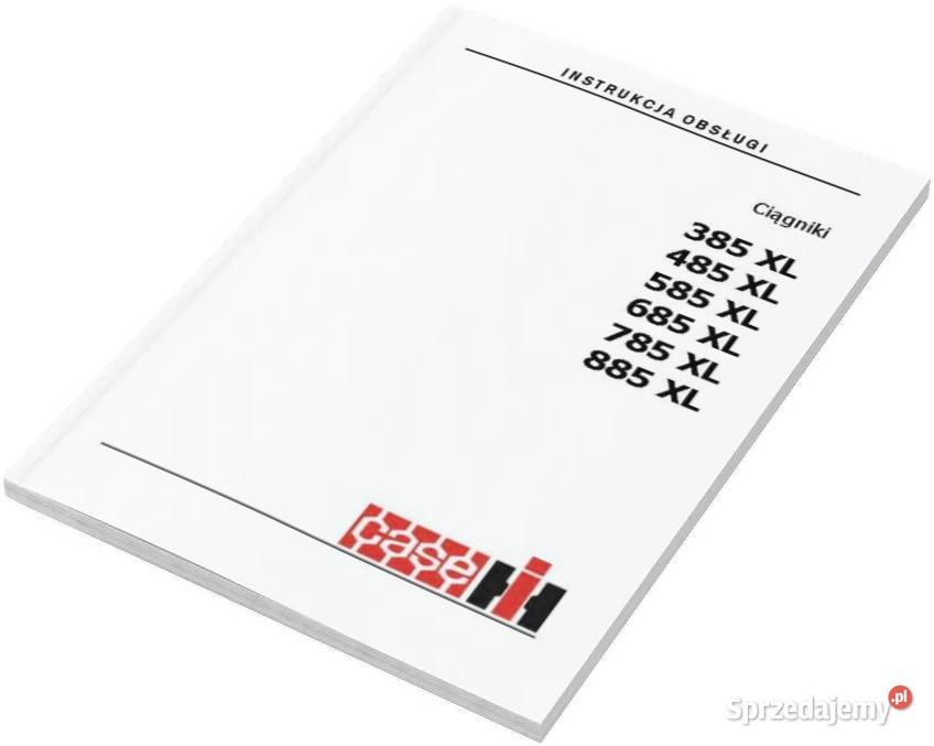 Instrukcja obsługi j polski CASE IH 385 XL 385XL Szamotuły
