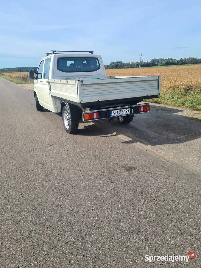 Vw Transporter t5 doka klima niski przebieg 175 diesel warmińsko-mazurskie Nidzica