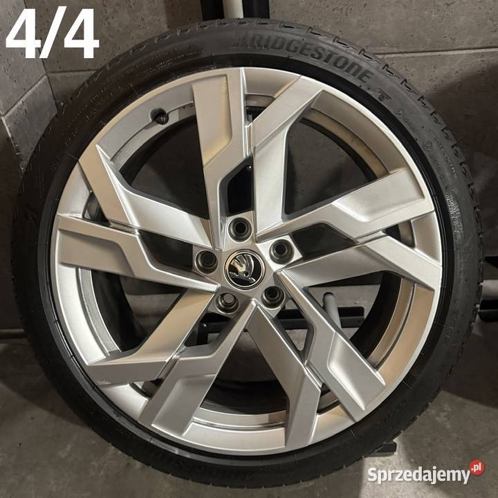 19 Skoda OEM Superb Octavia felgi koła komplet z Lubasz