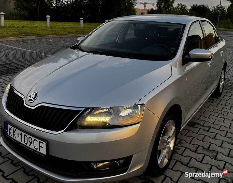 SKODA RAPID 10 TSI 110 BEZYWPADKOWA SALON STAN W Škoda