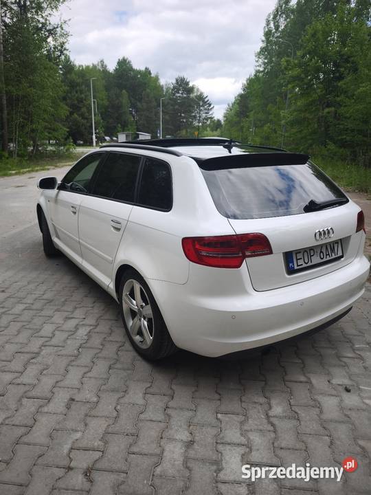Audi A3 8p Sportback lift panorama xenon SLine Rok produkcji 2011 Opoczno